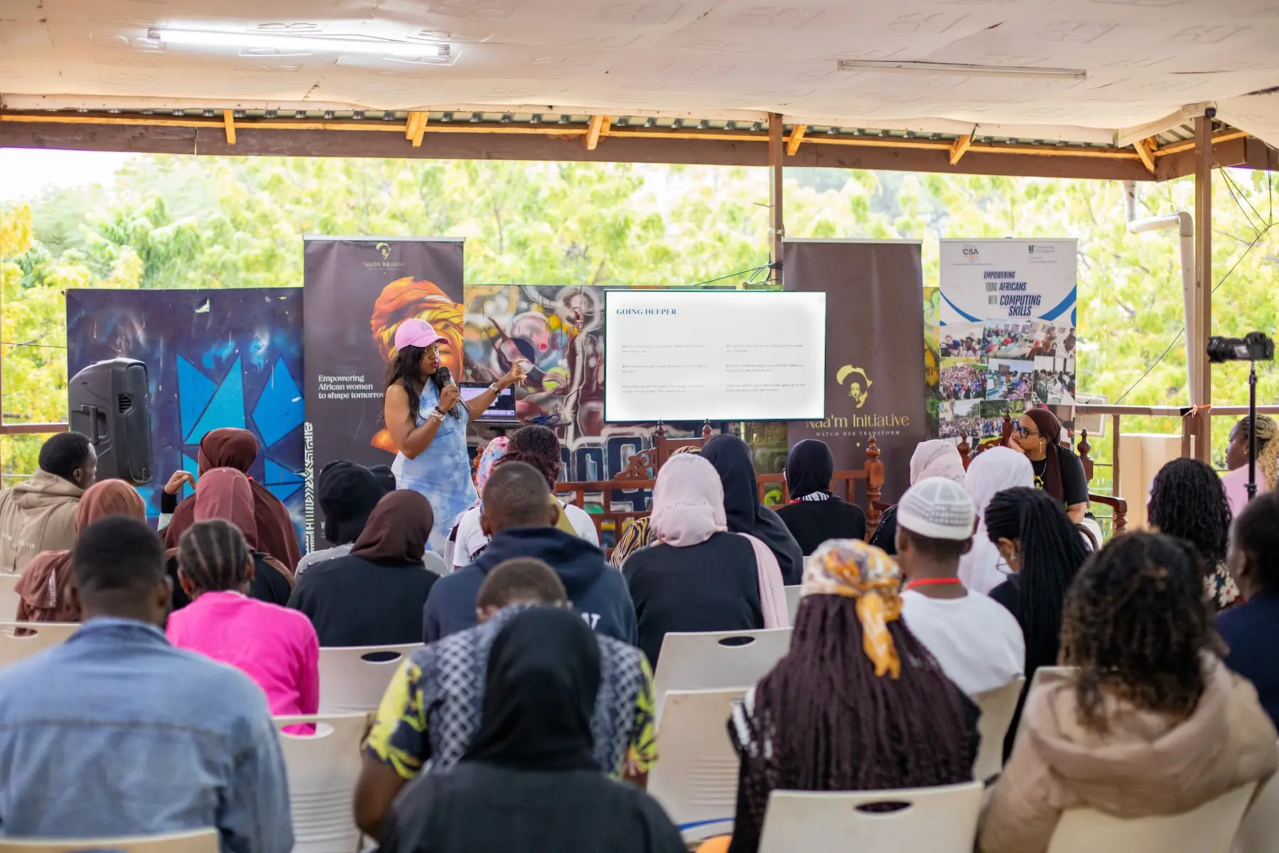 A participant speaking from the floor