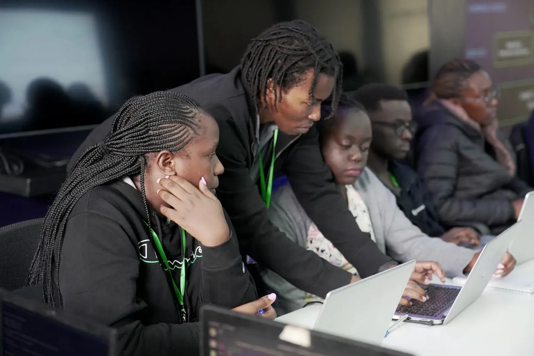 CSA Africa participants working together